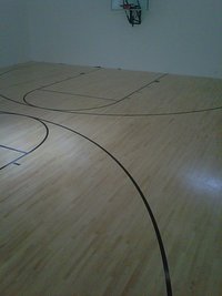 Custom Sports Center Flooring